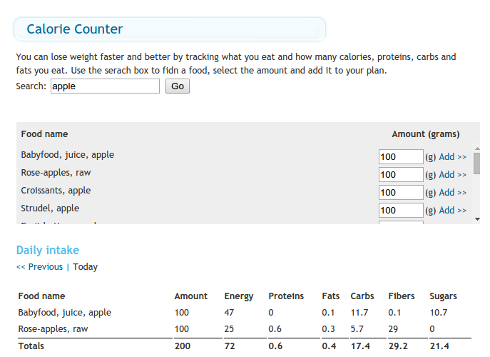 calotor-calorie-counter